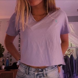 Ralph Lauren Cropped Tee